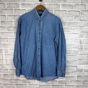 Men's Blue Denim Shirt
